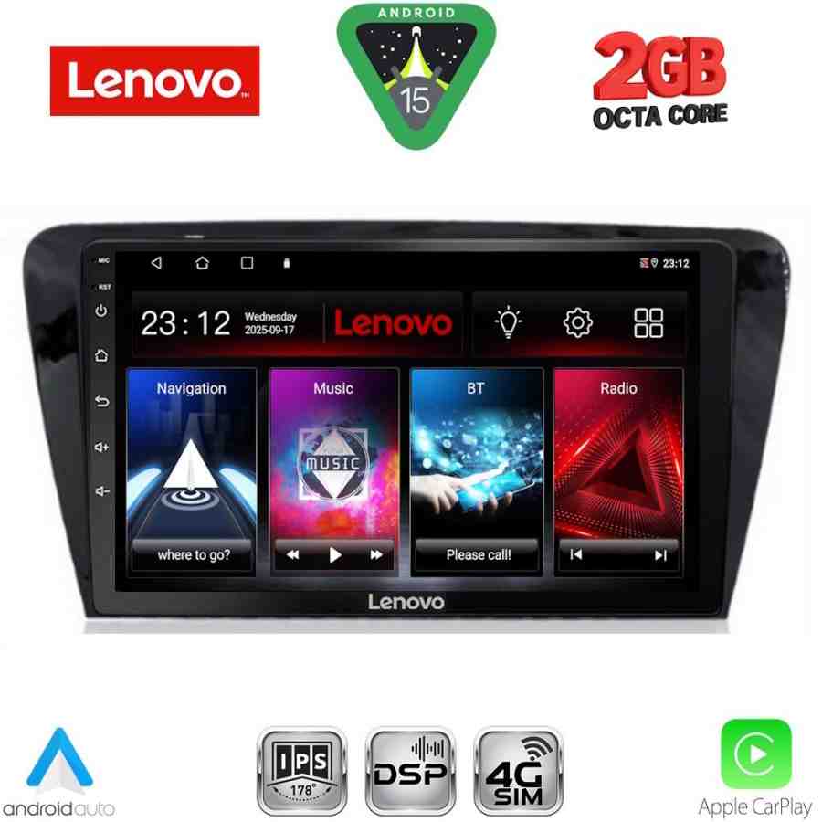 LENOVO LVF 5597_CPA (10inc) MULTIMEDIA TABLET for SKODA OCTAVIA 7 mod. 2013-2021