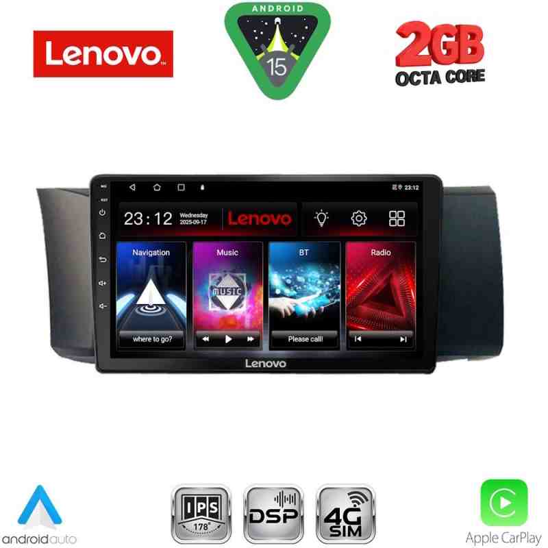 LENOVO LVF 5669_CPA (9inc) MULTIMEDIA TABLET for TOYOTA GT86 - SUBARU BRZ mod. 2012-2026