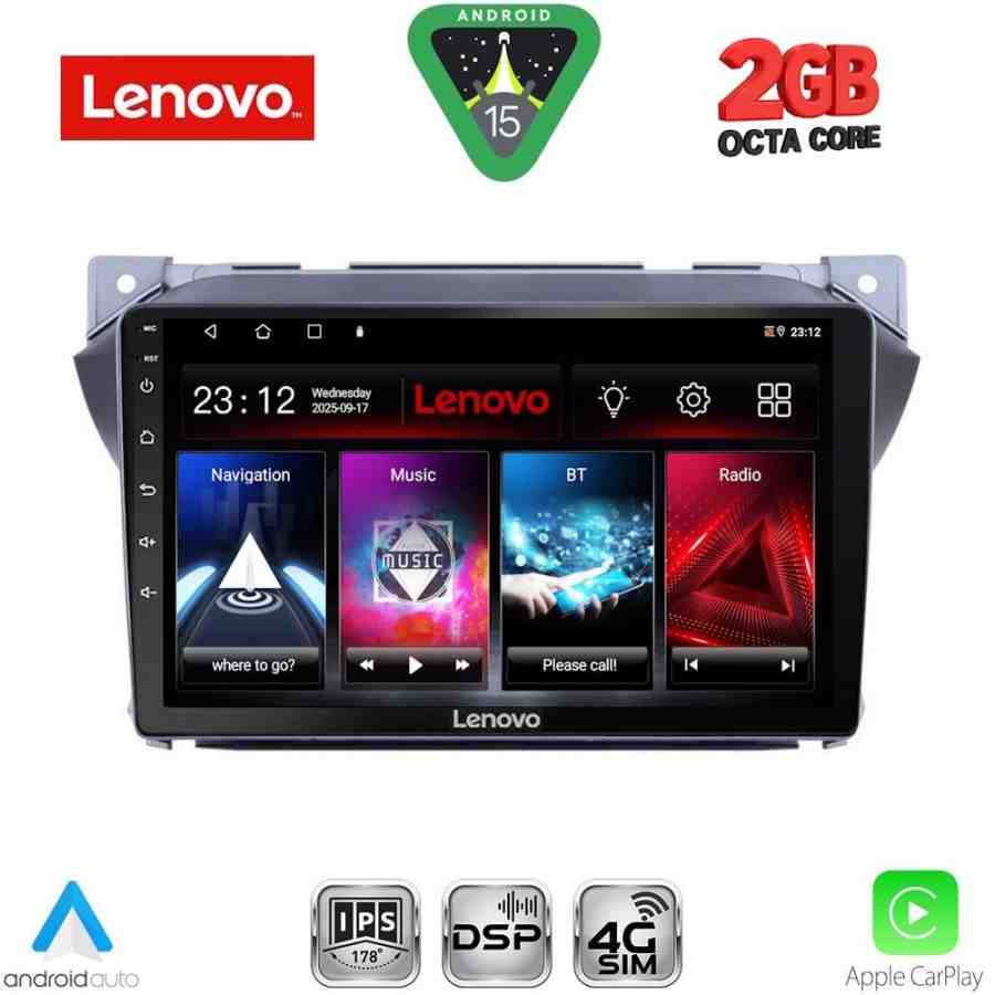 LENOVO LVF 5670_CPA (9inc) MULTIMEDIA TABLET for SUZUKI ALTO - NISSAN PIXO mod. 2009-2014