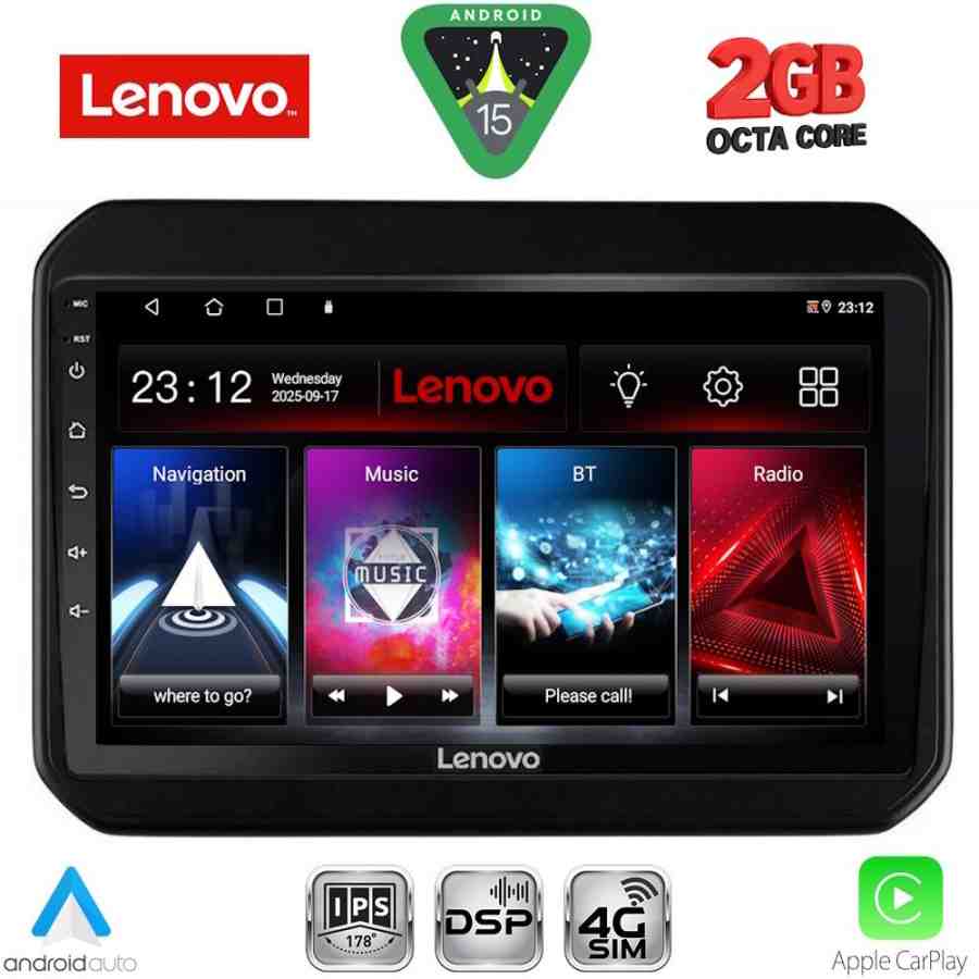 LENOVO LVF 5676_CPA (9inc) MULTIMEDIA TABLET for SUZUKI IGNIS mod. 2016-2026