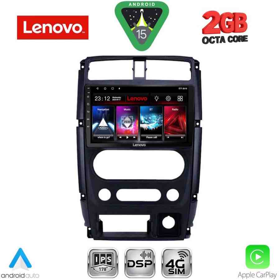 LENOVO LVF 5678_CPA (9inc) MULTIMEDIA TABLET for SUZUKI JIMNY mod. 2007-2017
