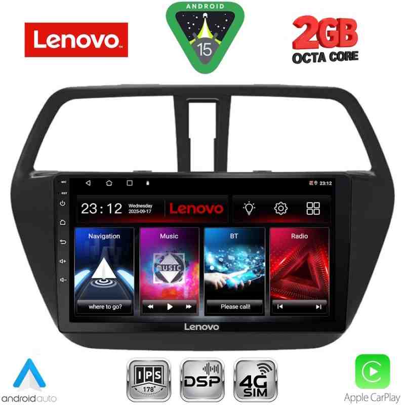 LENOVO LVF 5689_CPA (9inc) MULTIMEDIA TABLET for SUZUKI SX4 S-CROSS mod. 2014-2021
