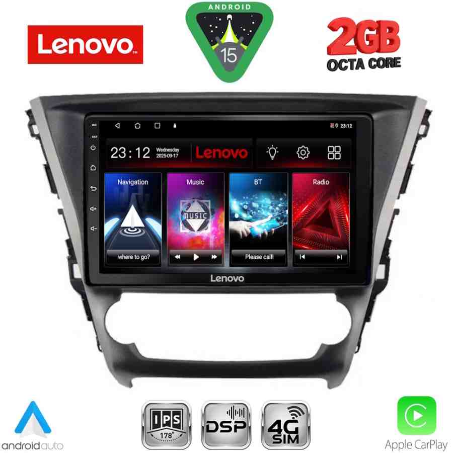 LENOVO LVF 5706_CPA (10inc) MULTIMEDIA TABLET for TOYOTA AVENSIS mod. 2016-2019