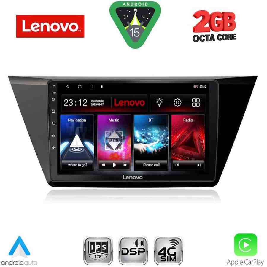 LENOVO LVF 5769_CPA (10inc) MULTIMEDIA TABLET for VW TOURAN mod. 2016-2026