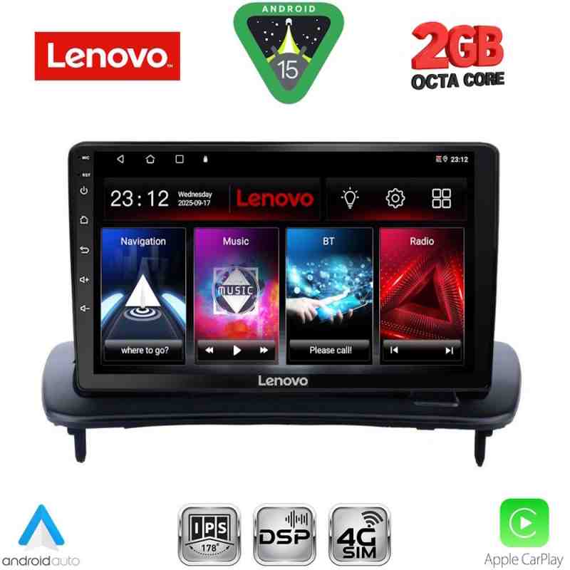 LENOVO LVF 5783_CPA (9inc) MULTIMEDIA TABLET for VOLVO C30 - S40 mod. 2005-2013