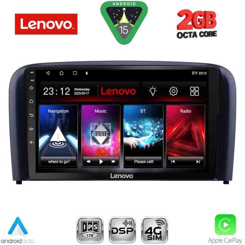 LENOVO LVF 5786_CPA (9inc) MULTIMEDIA TABLET for VOLVO S80 mod. 1999-2006