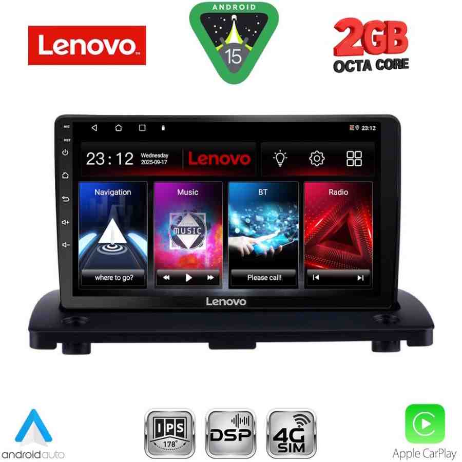 LENOVO LVF 5789_CPA (9inc) MULTIMEDIA TABLET for VOLVO XC90 mod. 2002-2014