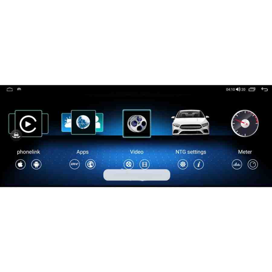 LENOVO LVG 23985B_CPA RHD (10.33inc) (NTG 4.5) MULTIMEDIA SYSTEM for MERCEDES C (W204) mod. 2012-2014