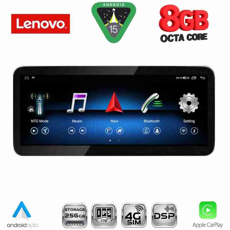 LENOVO LVK 18995_CPA (10.33inc) (NTG 4.0) MULTIMEDIA SYSTEM for MERCEDES GLK (X204) mod. 2008-2012