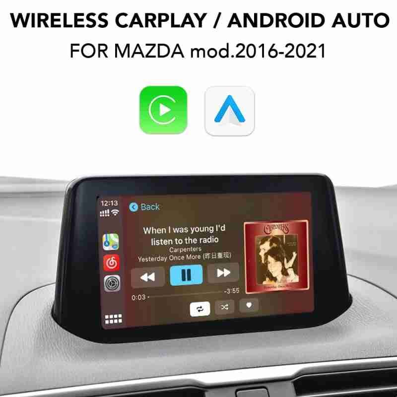 DIGITAL IQ MZ 252 CPA (WIRED CARPLAY / ANDROID AUTO for Upgrade for MAZDA mod. 2016-2021)