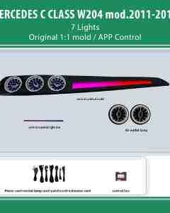 DIQ AMBIENT MERCEDES C BC17D3 (Digital iQ Ambient Light for Mercedes C (W204) mod. 2011-2014 with 7 Lights)