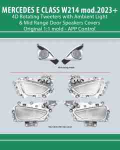 DIQ AMBIENT MERCEDES E (W214) BC12M2 (Digital iQ Speakers Ambient Light Kit MERCEDES E (W214) mod. 2023+)