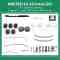DIQ AMBIENT 8173 BJE5 - BENZ GLC (X254) (Digital iQ Ambient Light for Mercedes GLC (X254) mod. 2023> with 5 Set Kit)