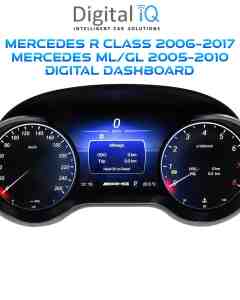 DIGITAL IQ DDD 996_DC (12.3in) DIGITAL CLUSTER for MERCEDES R CLASS mod. 2006-2017 - ML - GL mod. 2005-2010