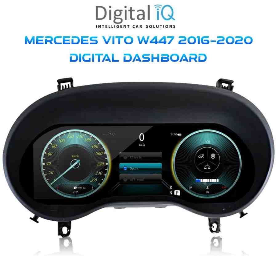 DIGITAL IQ DGU 994_DC (12.3in) DIGITAL CLUSTER for MERCEDES VITO (W447) mod. 2016-2020