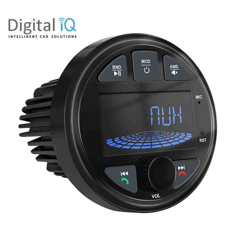 DIGITAL IQ MR001 (MARINE RADIO 3'' - BT 5.0 - USB - AUX - 110mm)