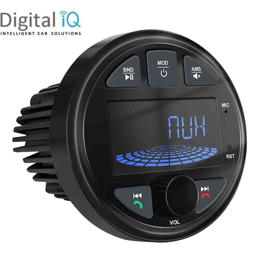 DIGITAL IQ MR001 (MARINE RADIO 3'' - BT 5.0 - USB - AUX - 110mm)