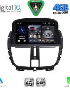 DIGITAL IQ MSG 407_CPA (7” DECK) MULTIMEDIA SYSTEM for PEUGEOT 207 mod. 2007-2017