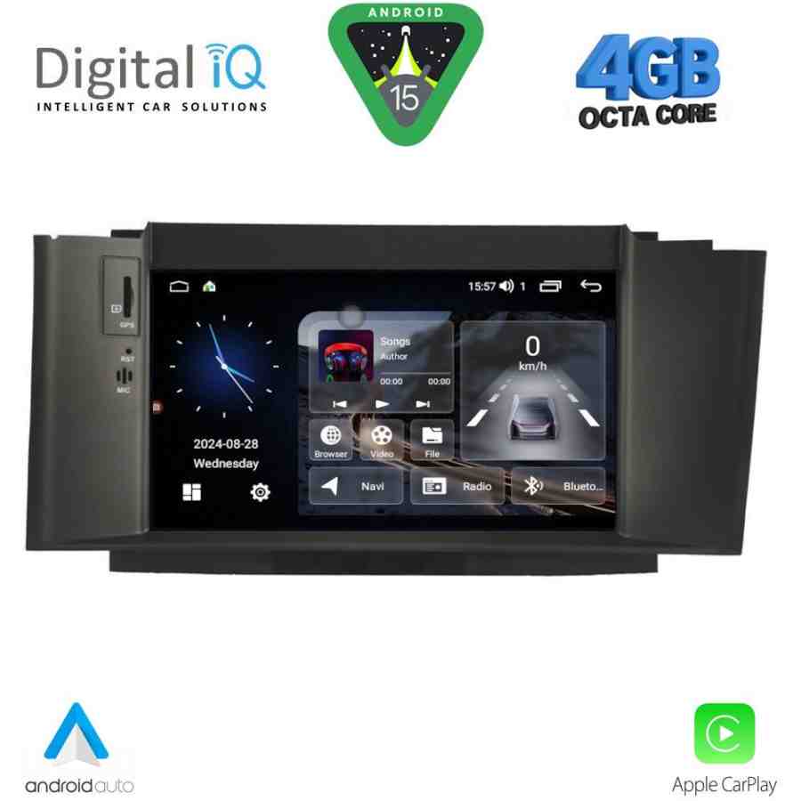 DIGITAL IQ MSG 441_CPA (7” DECK) MULTIMEDIA SYSTEM for CITROEN C4 mod. 2011-2018