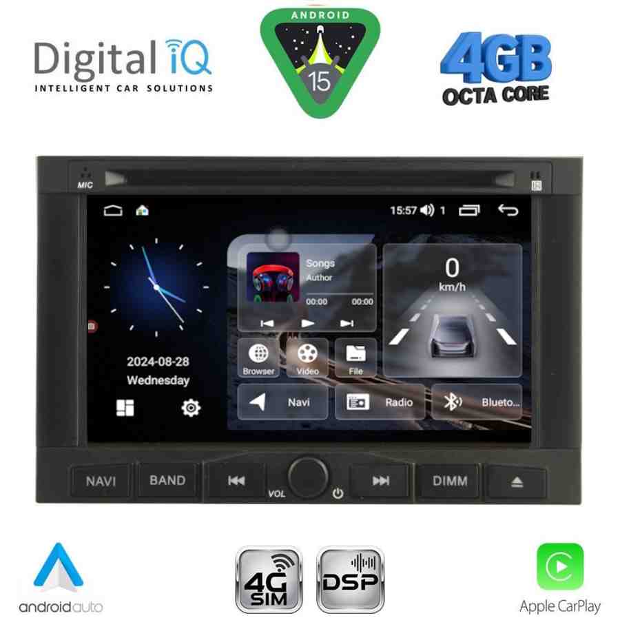 DIGITAL IQ MSG 458_CPA (7” DECK) MULTIMEDIA SYSTEM for CITROEN BERLINGO mod. 2008-2019 – PEUGEOT 3008 mod. 2009-2016 – EXPERT mod. 2007-2016