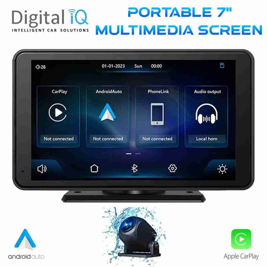 DIGITAL IQ PNA 7000_CPA (7inc) (PORTABLE MULTIMEDIA CARPLAY & ANDROID AUTO)