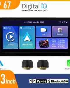 DIGITAL IQ PNA 6300_CPAA (6.3inc) MOTORCYCLE CARPLAY-ANDROID AUTO with TPMS