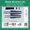 DIQ AMBIENT PORSCHE BSJ05D (Digital iQ Ambient Light for Porsche Macan mod. 2014-2018 with 26 Lights) PIANO BLACK DYNAMIC