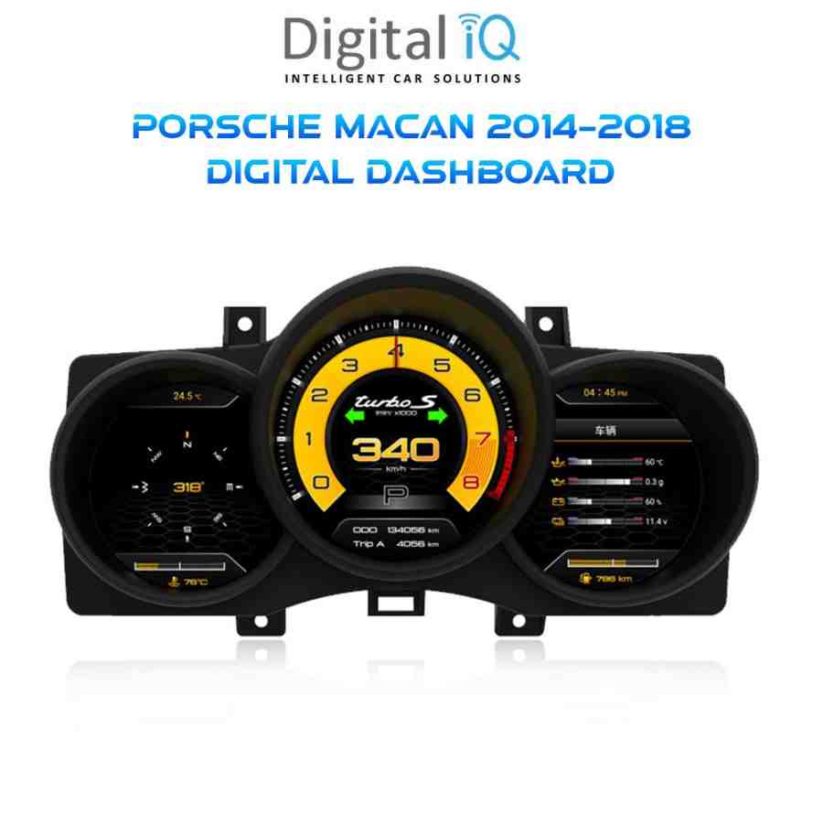 DIGITAL IQ DDD 635_DC (12.3in) DIGITAL CLUSTER for PORSCHE MACAN - BOXSTER mod. 2016-2022