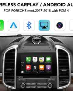 LENOVO LTP BSJ 3002W CPAA (WIRELESS CARPLAY / ANDROID AUTO BOX with 2 CAMERA IN for PORSCHE mod. 2017-2018 with PCM 4)