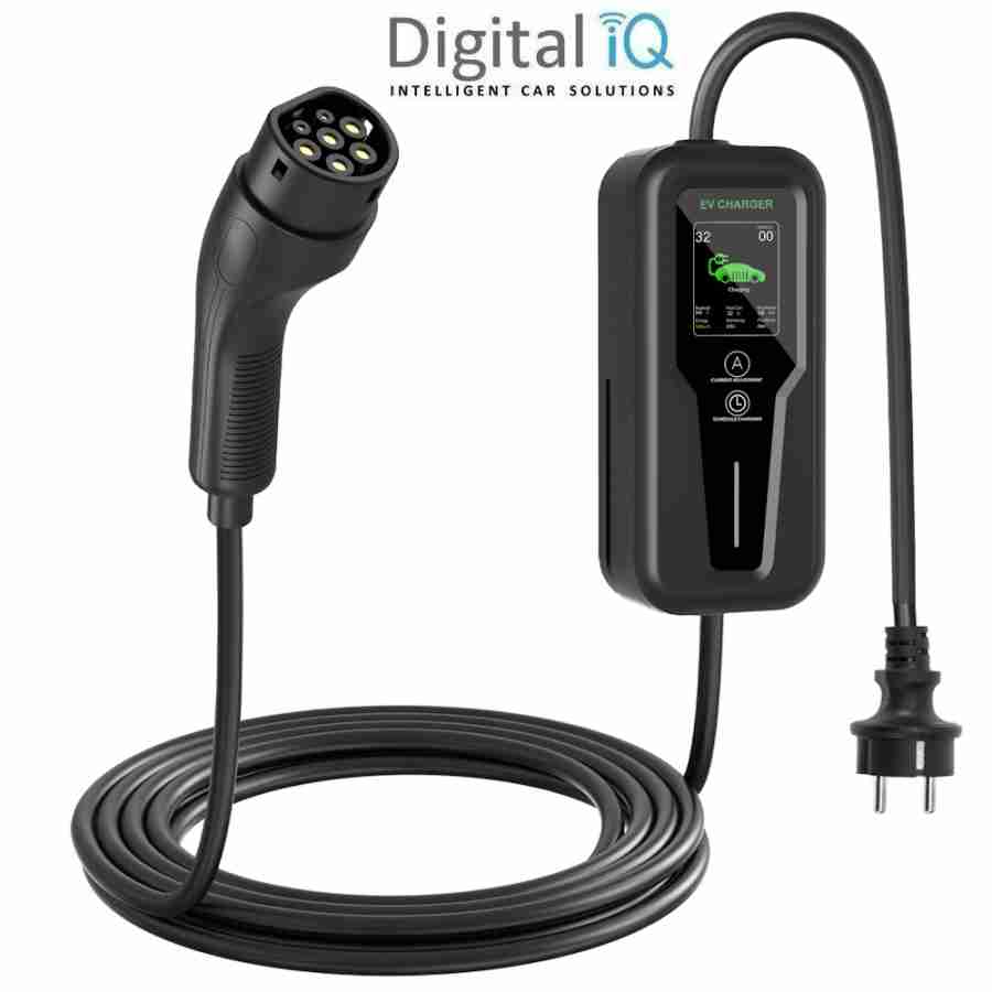 DIQ EV PRT 16035 (PORTABLE EV CHARGER TYPE 2 PEVC16A01 - 16A - 3.5kW)