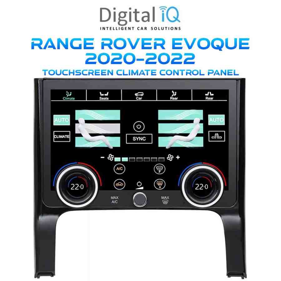 DIGITAL IQ FZ 2026_CL (TOUCHSCREEN CLIMATE CONTROL PANEL 10" for RANGE ROVER EVOQUE mod. 2020-2022)