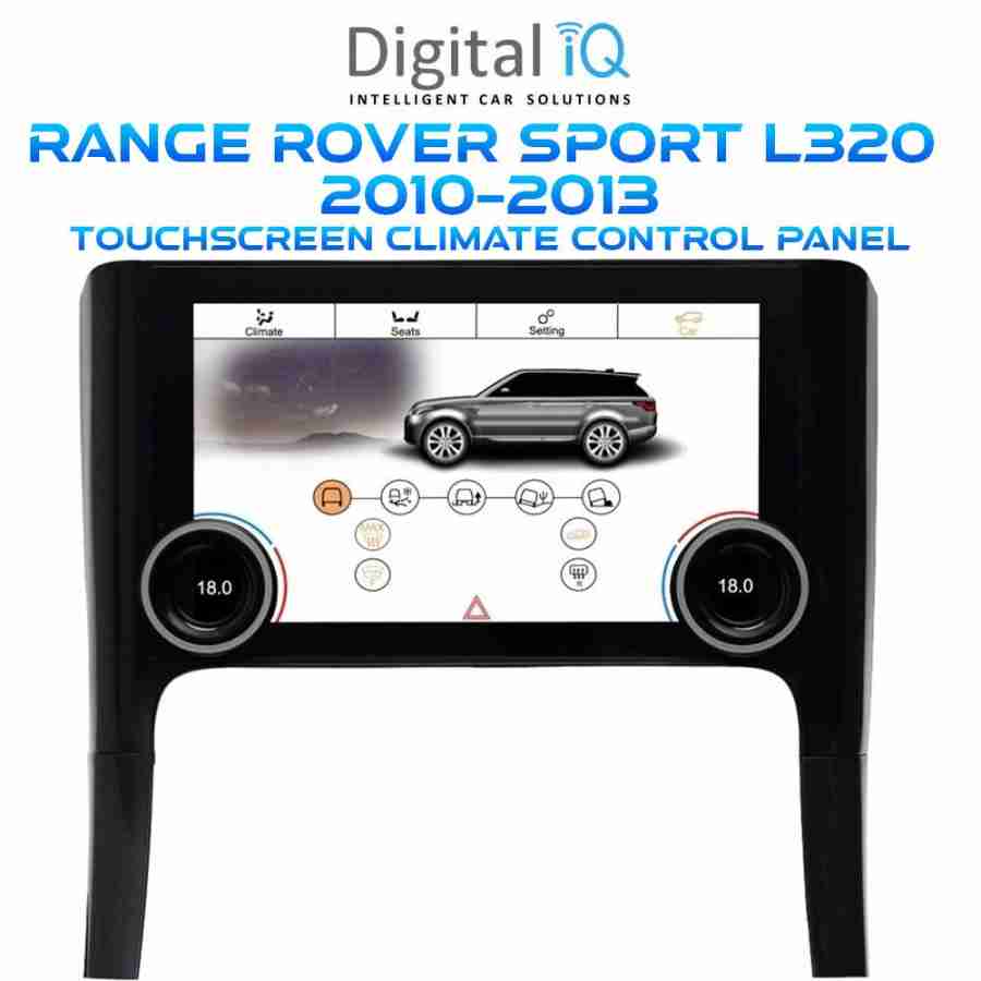DIGITAL IQ FZ 2012_CL - TOUCHSCREEN CLIMATE CONTROL PANEL 10" for RANGE ROVER SPORT L320 mod. 2010-2013