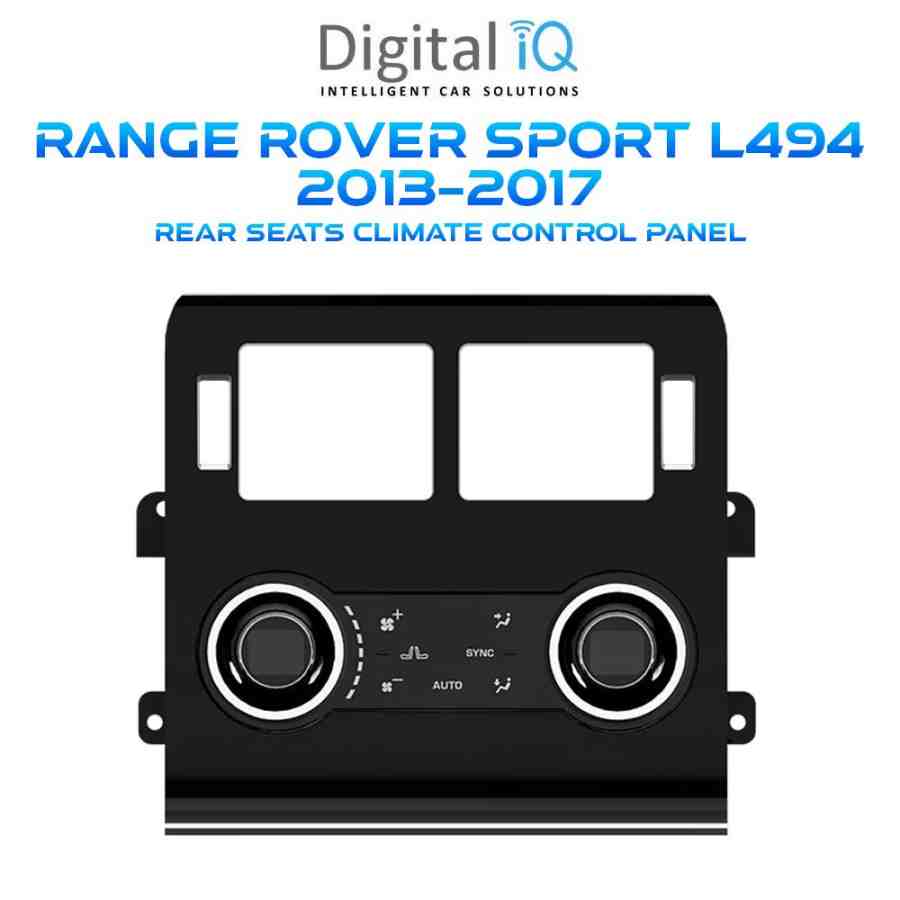 DIGITAL IQ FZ 5012_CL (REAR SEATS CLIMATE CONTROL PANEL for RANGE ROVER SPORT L494 mod. 2013-2017)