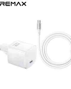 REMAX CA-26 (C60W) GaN FAST CHARGER with USB-C Cable (WHITE)