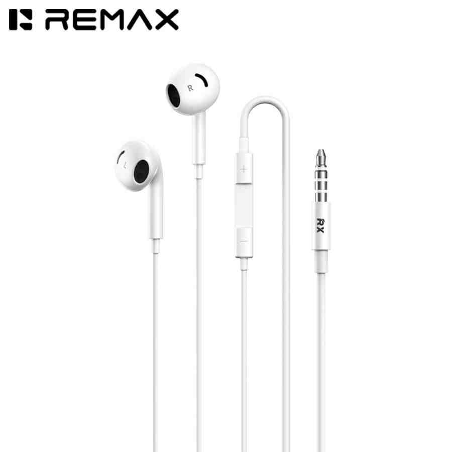 REMAX RM-06 (WHITE) IN EAR HEADPHONE (3.5mm)