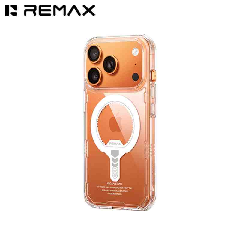REMAX RMC-12 TRANSPARENT MAGNETIC CASE for iPHONE 17 PRO MAX