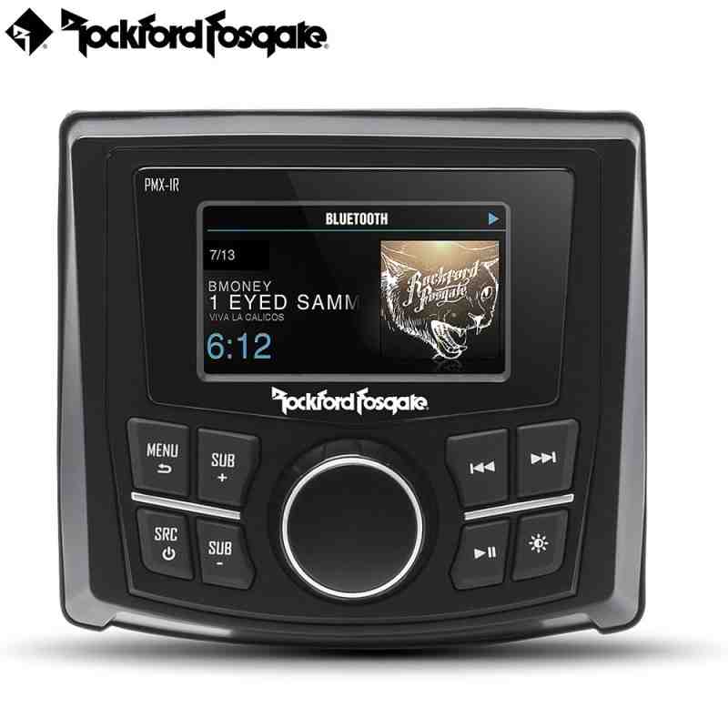 ROCKFORD FOSGATE PUNCH PMX-1R FULL FUNCTION WIRED REMOTE 2.7″