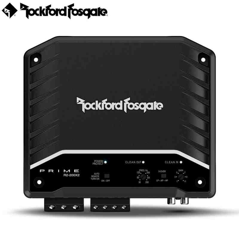 ROCKFORD FOSGATE PRIME R2-200X2 (200W, CLASS D, 2 CHANNEL AMPLIFIER)