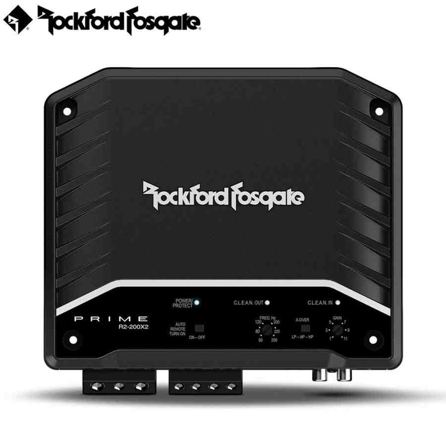 ROCKFORD FOSGATE PRIME R2-200X2 (200W, CLASS D, 2 CHANNEL AMPLIFIER)