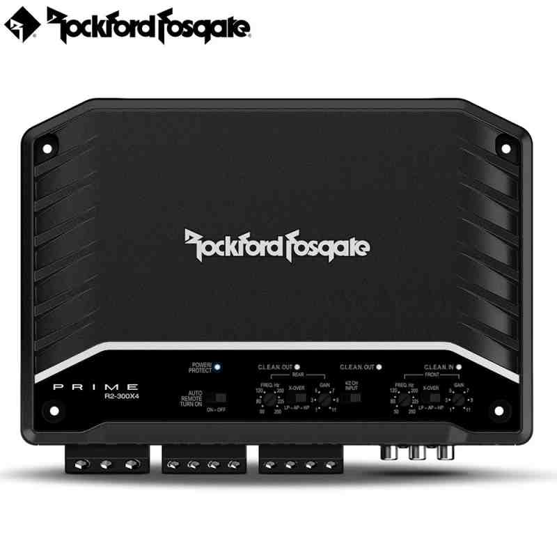ROCKFORD FOSGATE PRIME R2-300X4 (300W, CLASS D, 4 CHANNEL AMPLIFIER)