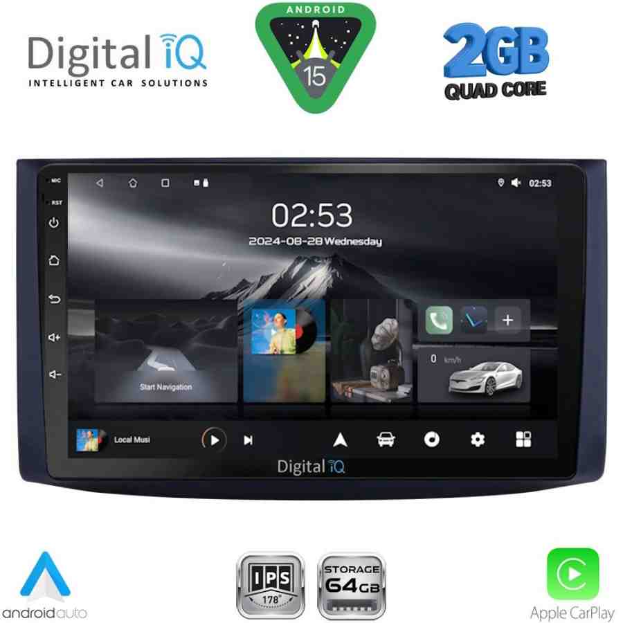 DIGITAL IQ RSD 1072_CPA (9inc) MULTIMEDIA TABLET for CHEVROLET AVEO mod. 2006-2010