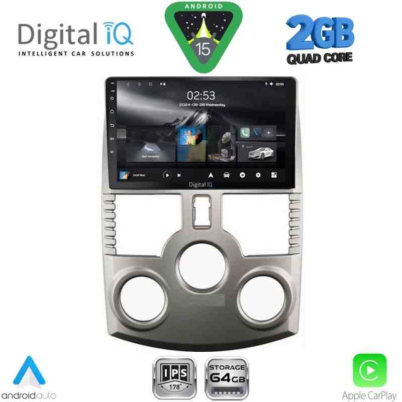 DIGITAL IQ RSD 1126_CPA (9inc) MULTIMEDIA TABLET for DAIHATSU TERIOS mod. 2006-2017