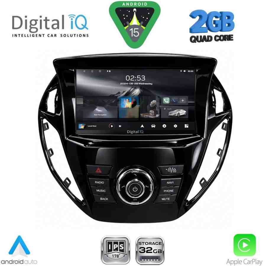 DIGITAL IQ RSD 1150_CPA (9inc) MULTIMEDIA TABLET for FORD B-MAX mod. 2012-2017