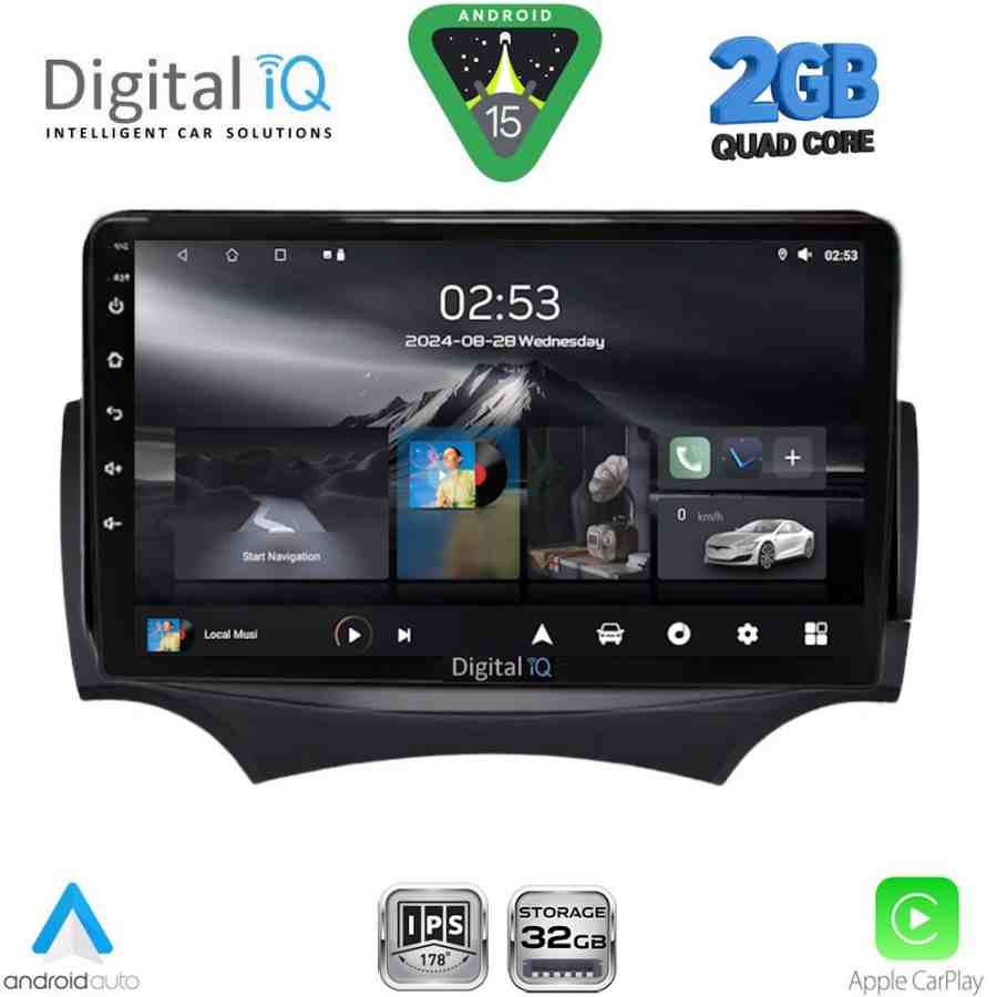 DIGITAL IQ RSD 1167Α_CPA (9inc) MULTIMEDIA TABLET for FORD KA mod. 2008-2014