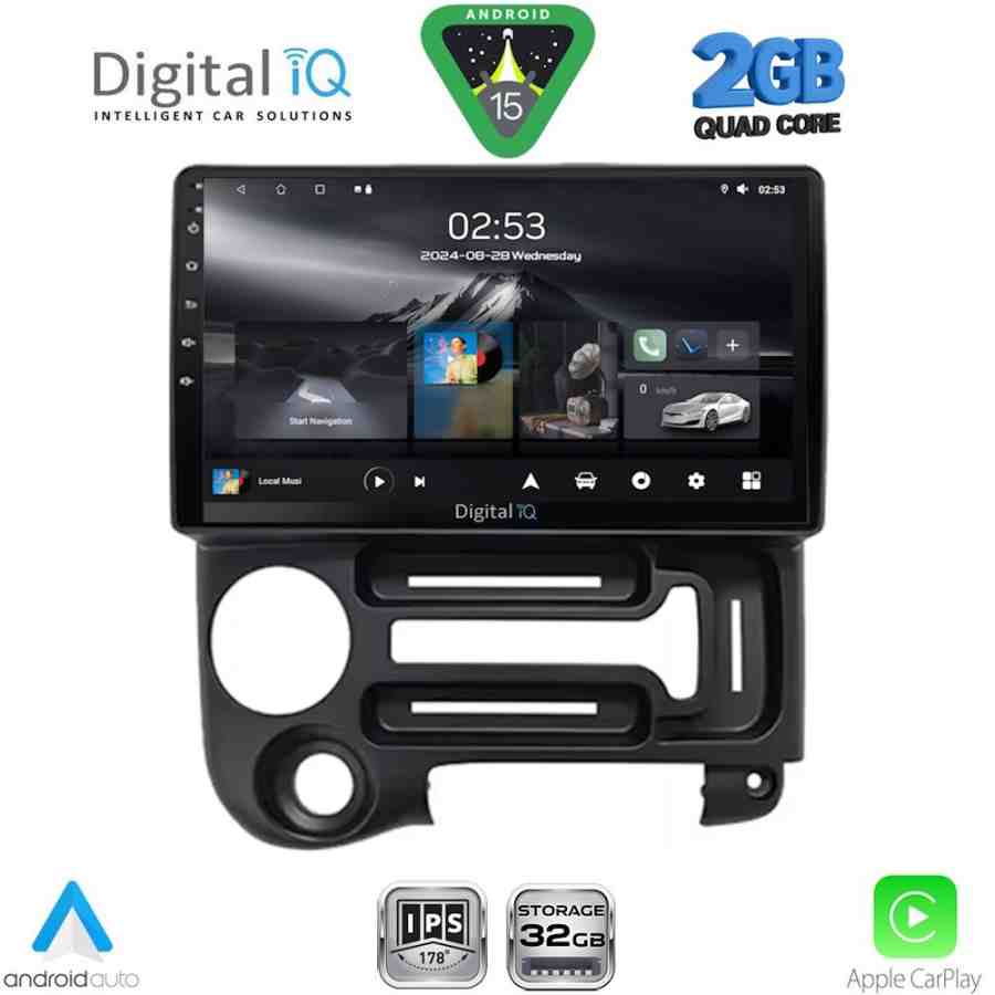 DIGITAL IQ RSD 1219_CPA (9inc) MULTIMEDIA TABLET for HYUNDAI ATOS mod. 1996-2013