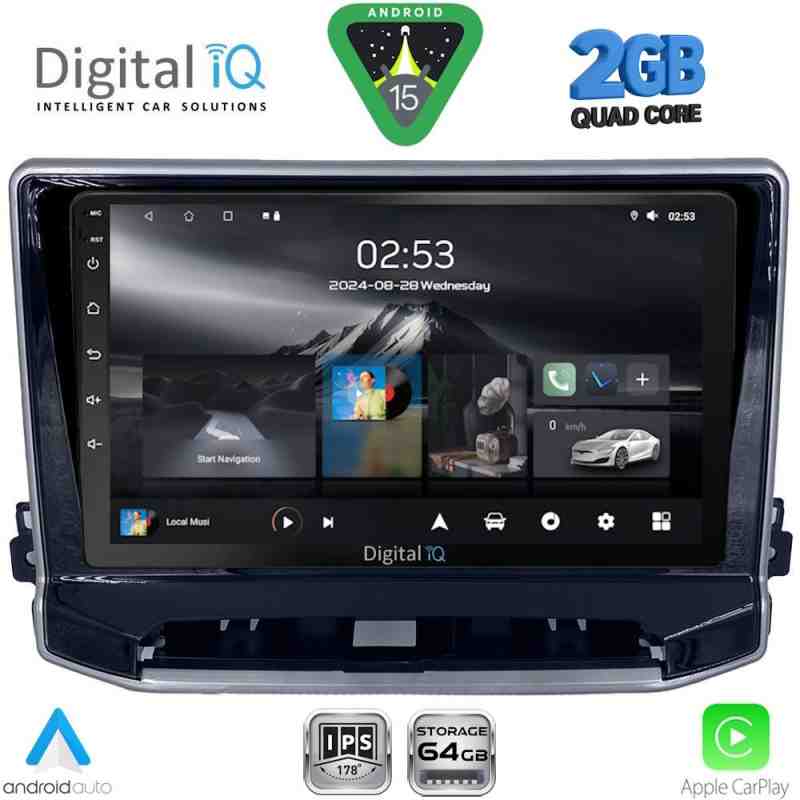 DIGITAL IQ RSD 1279_CPA (10inc) MULTIMEDIA TABLET for JEEP COMPASS mod. 2022-2026