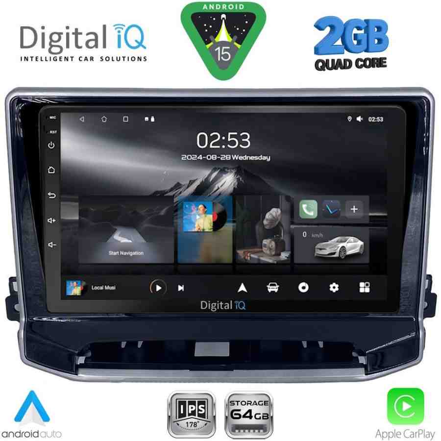 DIGITAL IQ RSD 1279_CPA (10inc) MULTIMEDIA TABLET for JEEP COMPASS mod. 2022-2026