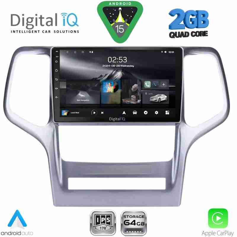 DIGITAL IQ RSD 1282_CPA (9inc) MULTIMEDIA TABLET for JEEP GRAND CHEROKEE mod. 2011-2014