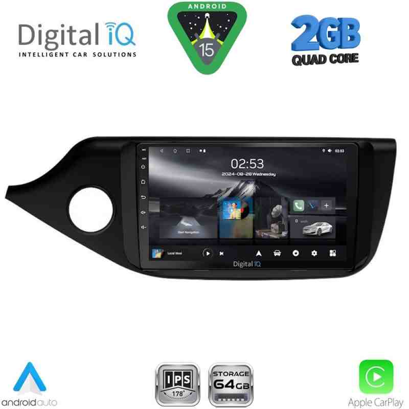 DIGITAL IQ RSD 1302_CPA (9inc) MULTIMEDIA TABLET for KIA CEED  mod. 2012-2018