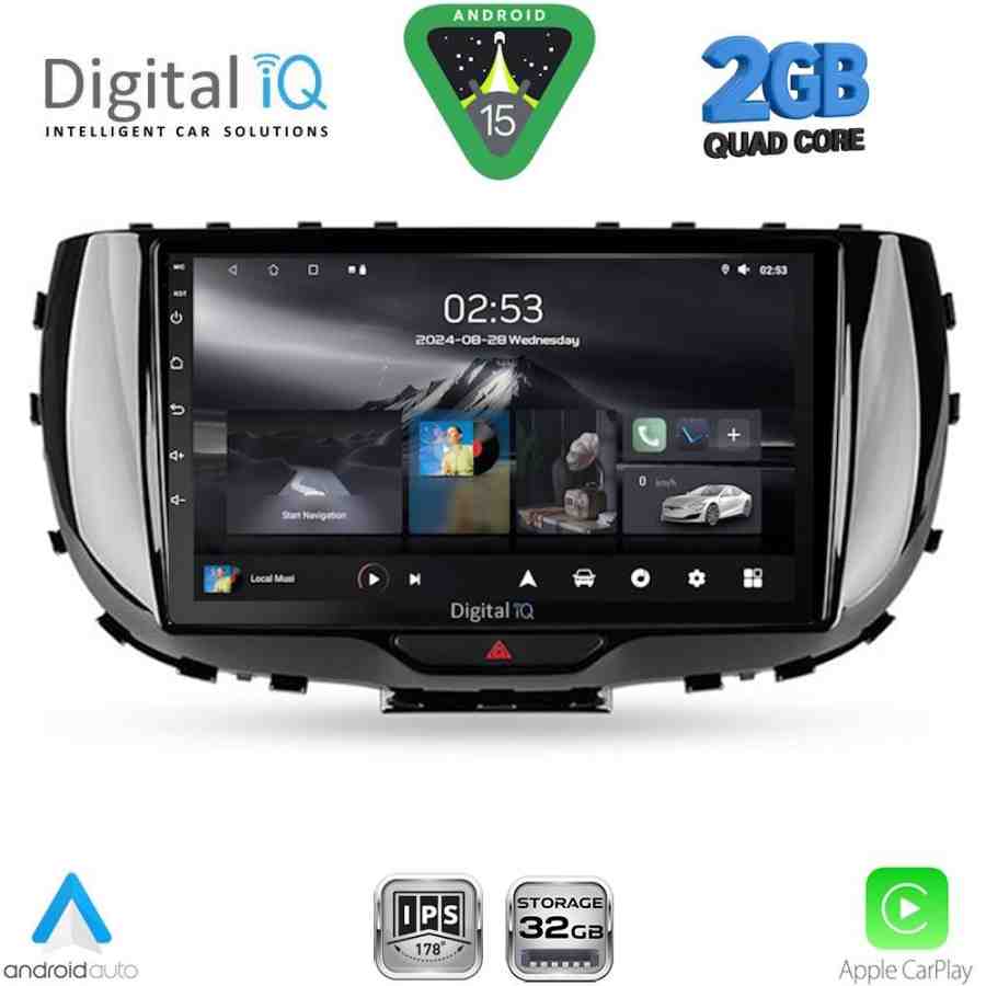 DIGITAL IQ RSD 1322_CPA (9inc) MULTIMEDIA TABLET for KIA SOUL mod. 2019+